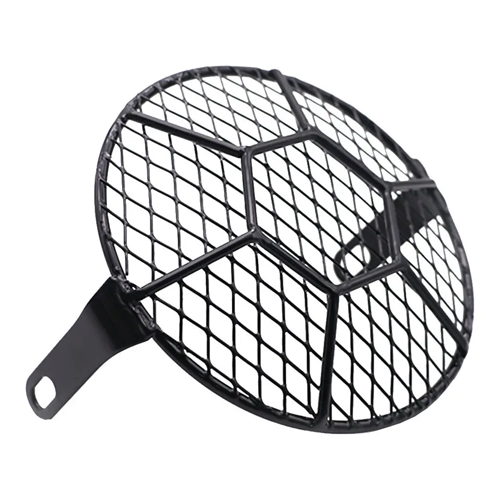 5 75 дюймовый черный мотоциклетный защитный чехол для передней фары с