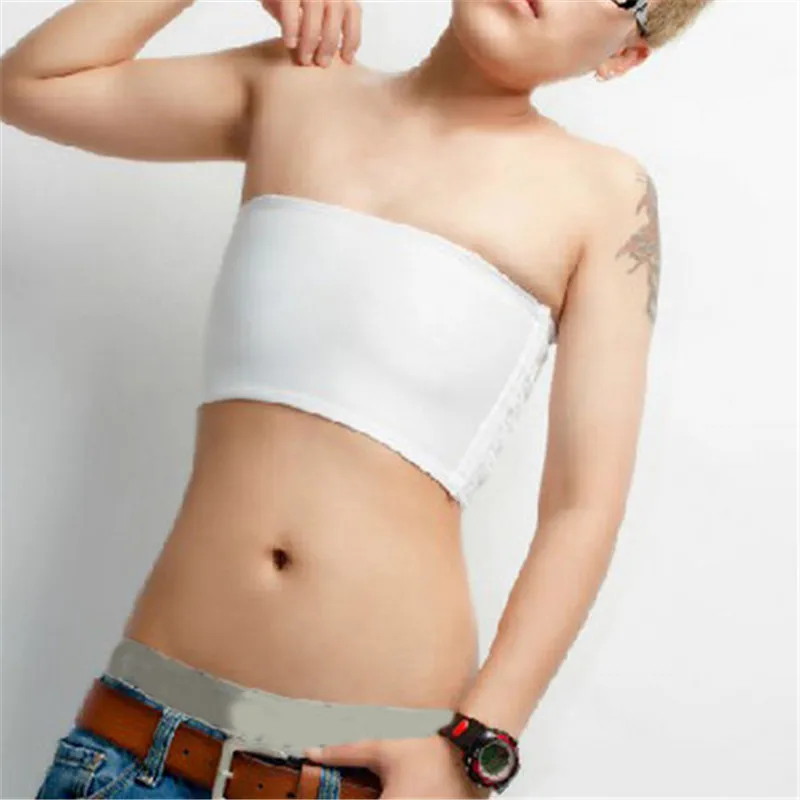 Повседневный без бретелек грудной клетки телефон для лесбиянок Tomboy Косплей|cosplay