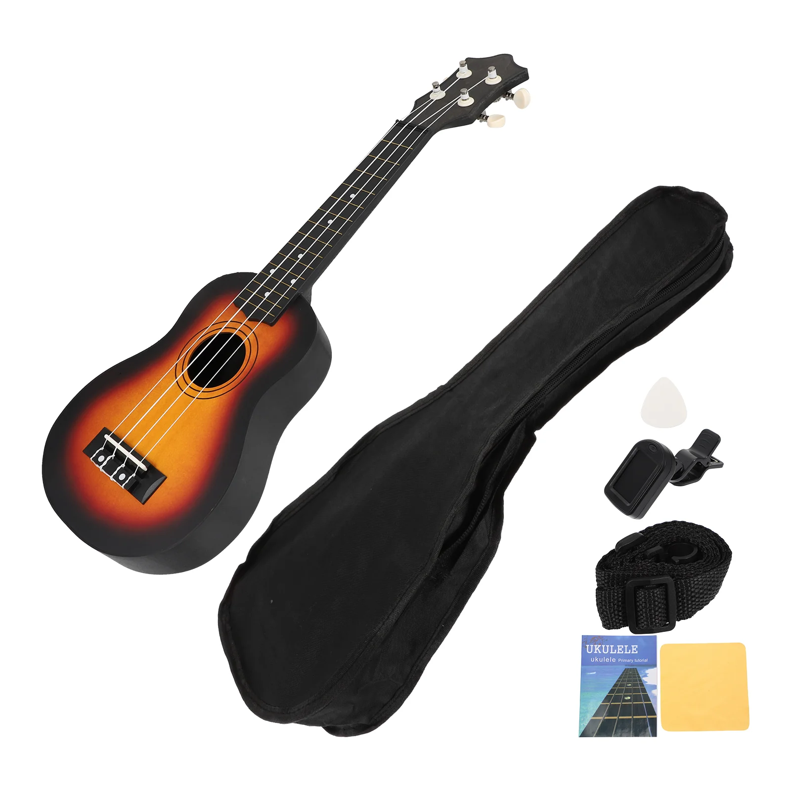 

Портативное детское укулеле, 21 дюйм, 1 комплект