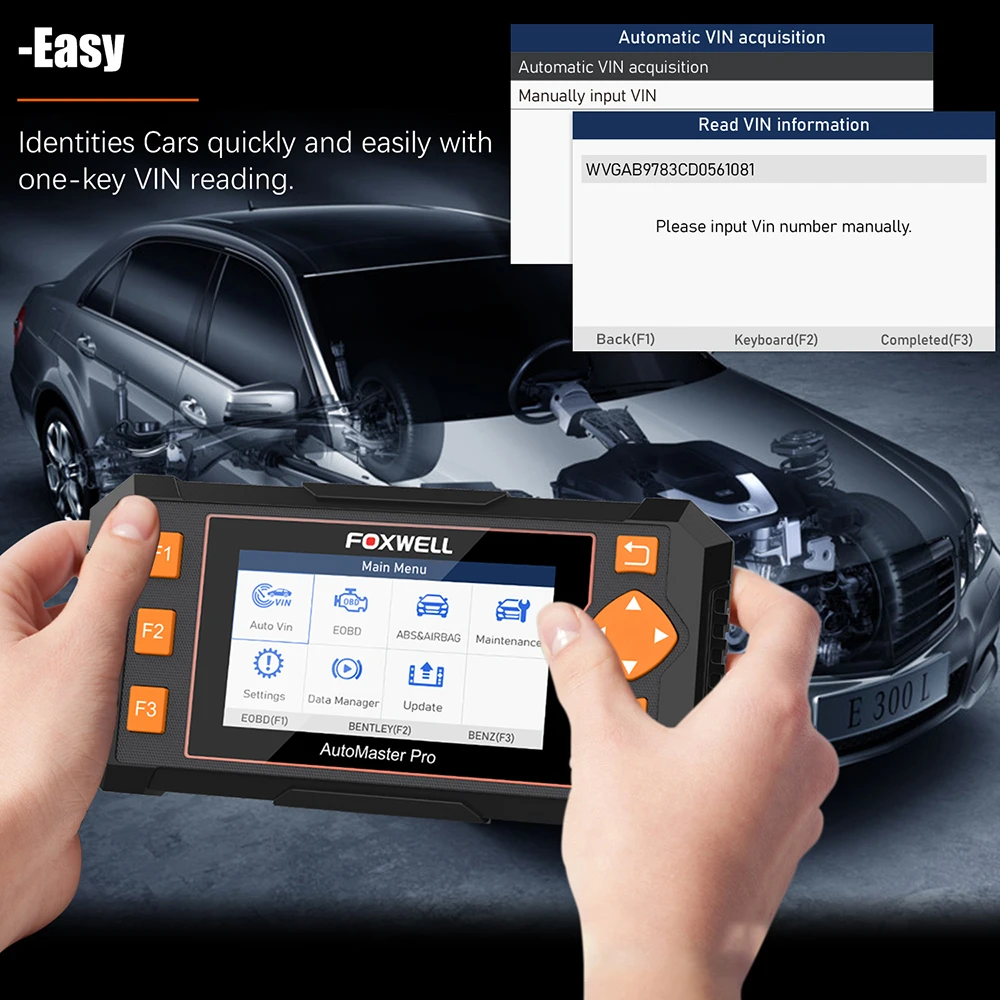 Foxwell NT634 OBD2 диагностический инструмент двигатель ABS ARS при проверке DPF SAS TPS BMS EPB