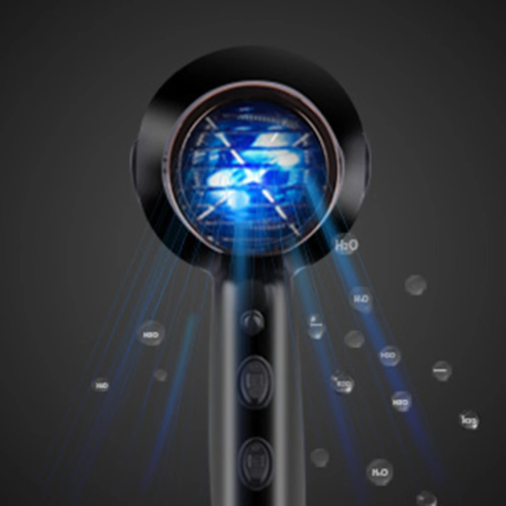 Профессиональный фен высокой мощности для горячей и холодной сушки