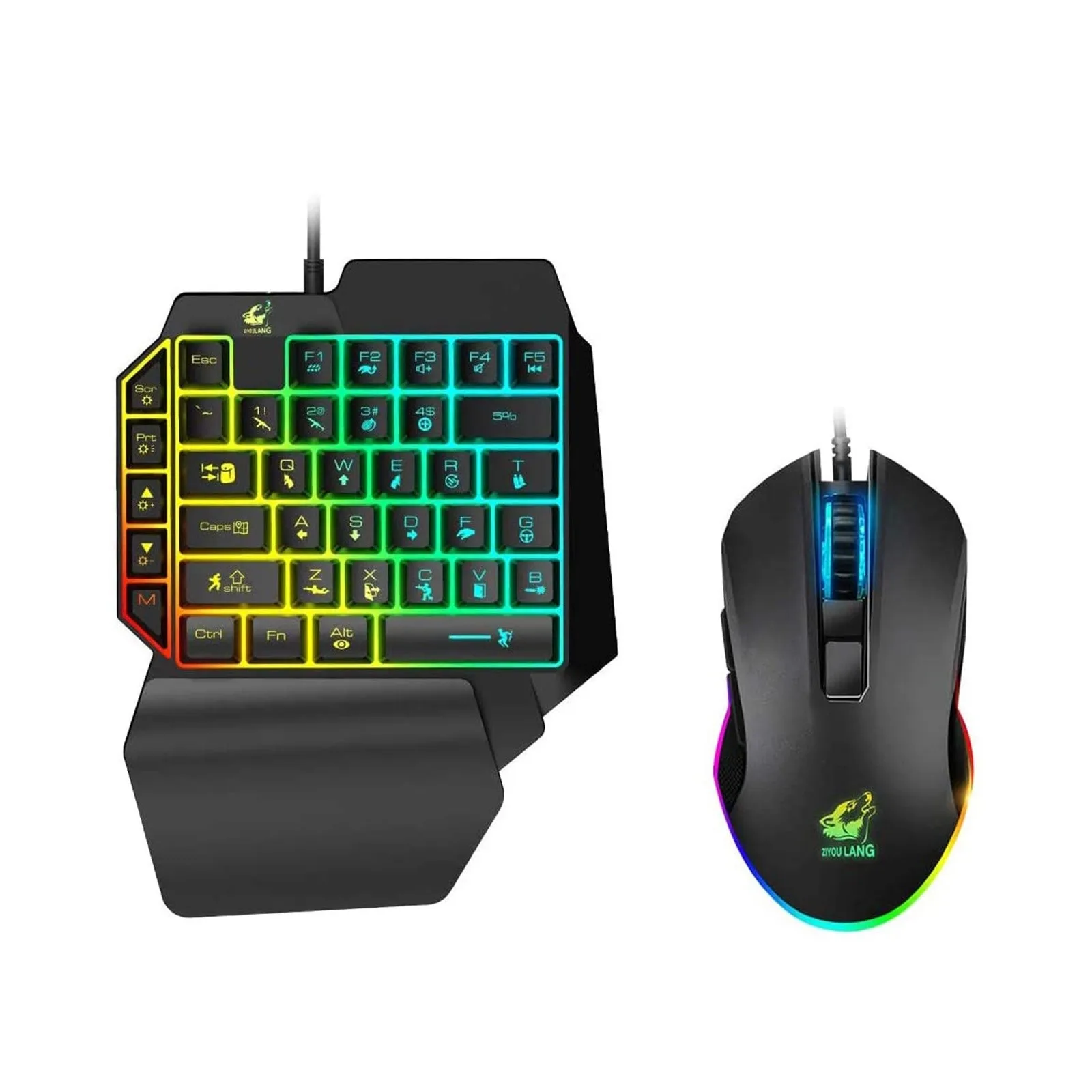 

V1 3200DPI USB Connection Pro game mouse keyboard Suitable For Laptop Computers
