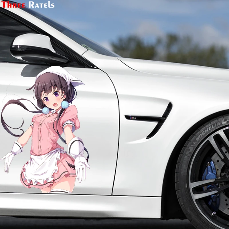 Three Ratels Fc604 Blend S Аниме Девушки Sakuranomiya Maika наклейки для автомобиля милые |