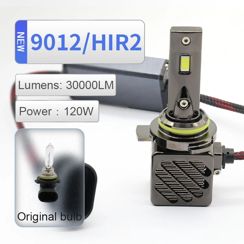 NEW Technology 120W Real Power Quality Warranty H8 H9 HB3 HB4 39800LM 9004 9007 H13 HIR2 Led headlights kit bulb H11 H3 H4 | Автомобили и