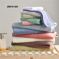 100 cotton towel 3pcsset 70140 cm large size white gray blue towel bathroom for adult shower gift for home hotel terry towel