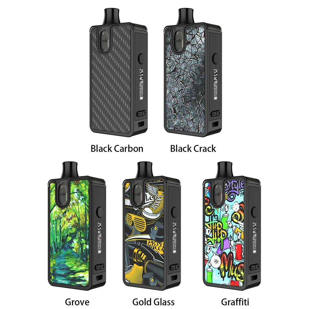 Набор для вейпа вейп с батареей 1100 мАч и OLED экраном 0 69 дюйма MTL Dual & DL Mesh Coil Drag X 40