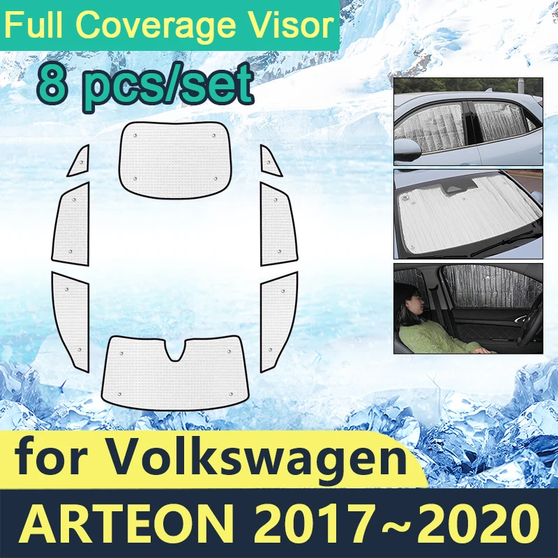 

Защитные ветрозащитные стекла для Volkswagen VW Arteon 2017 2018 2019 2020