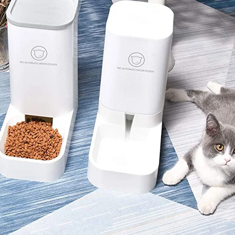 

Автоматическая кормушка для собак и кошек, большая емкость, съемный диспенсер воды, устройство для кормления кошек и собак