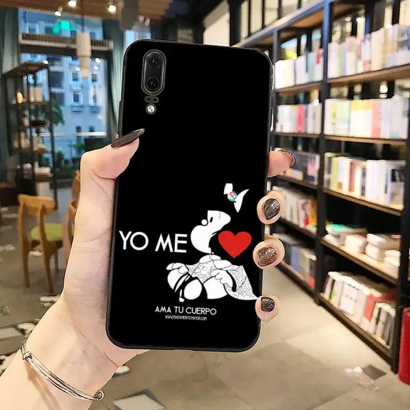 

Hot Mafalda Argentina Anime luxury fashion Phone Case shell For Huawei honor Mate P 10 20 30 40 Pro 10i 9 10 20 8 x Lite