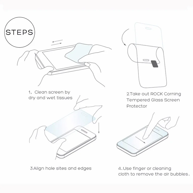 

For iPhone 11 Pro Max XS XR XS Max X XSMax 0.26mm 2.5D 9H Tempered Glass Screen Protector For iPhone 4 4S 5 5S SE 6 6S 7 8 Plus