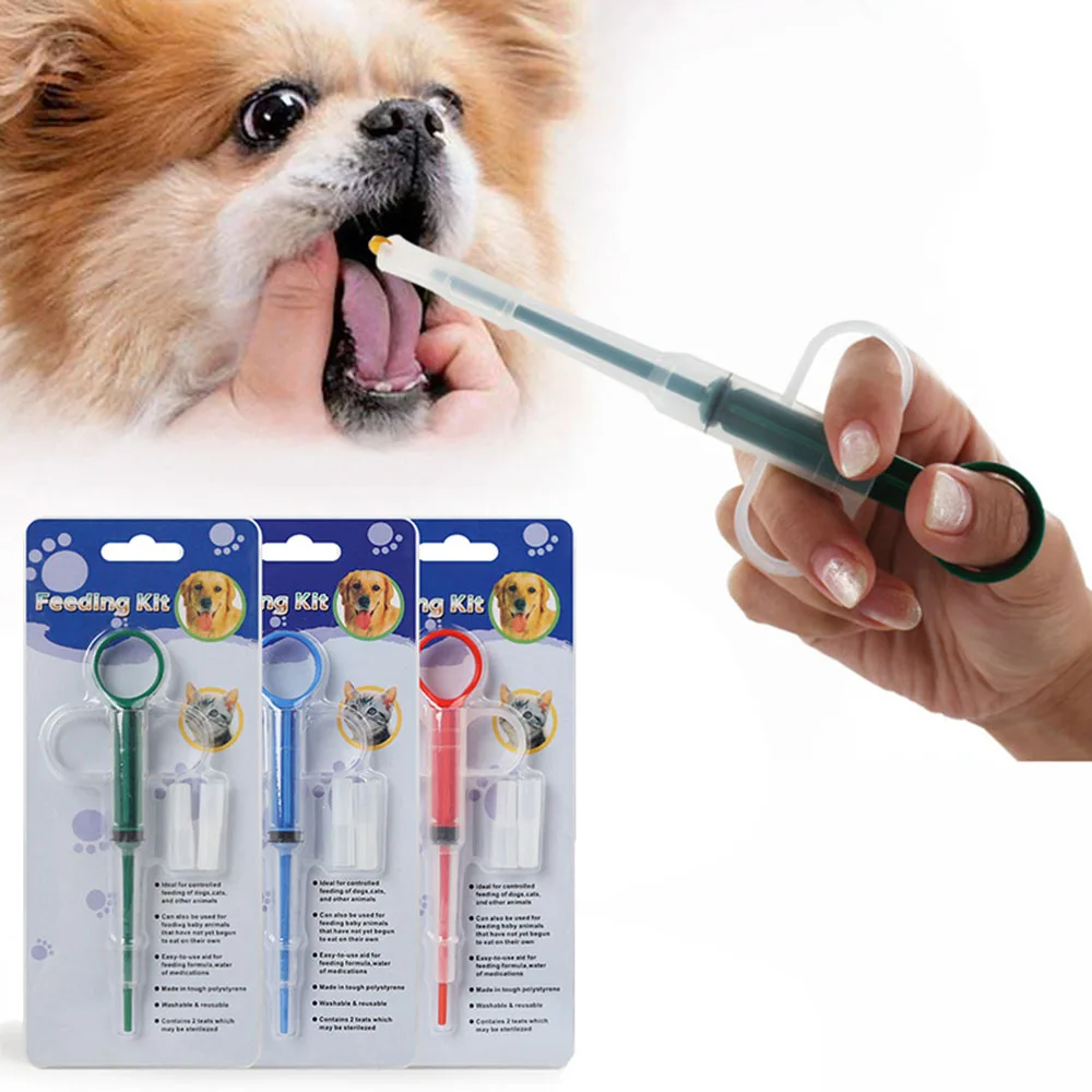 Аксессуары для кошек и собак дозатор таблеток набор кормления лечебные стержни