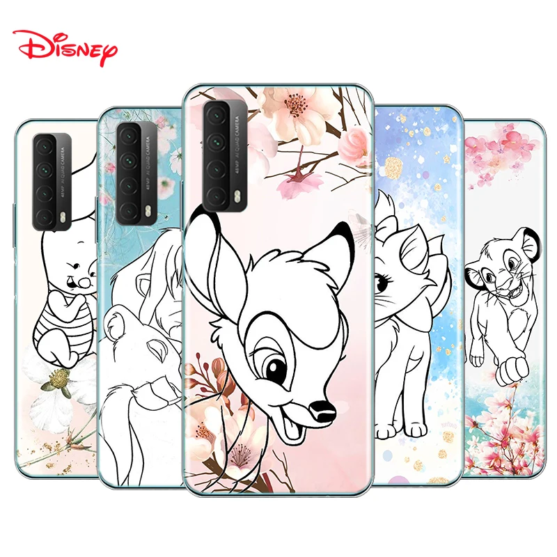 

Silicone Cover Disney Cartoon Silhouette For Huawei Y9S Y6S Y8S Y9A Y7A Y8P Y7P Y5P Y6P Y7 Y6 Y5 Pro Prime 2020 Phone Case