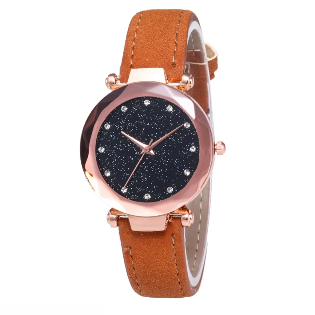 

Reloj Watch For Women's Bracelet Casual Quartz Watch Fashion Wristwatch With Leather Strap Watch W325