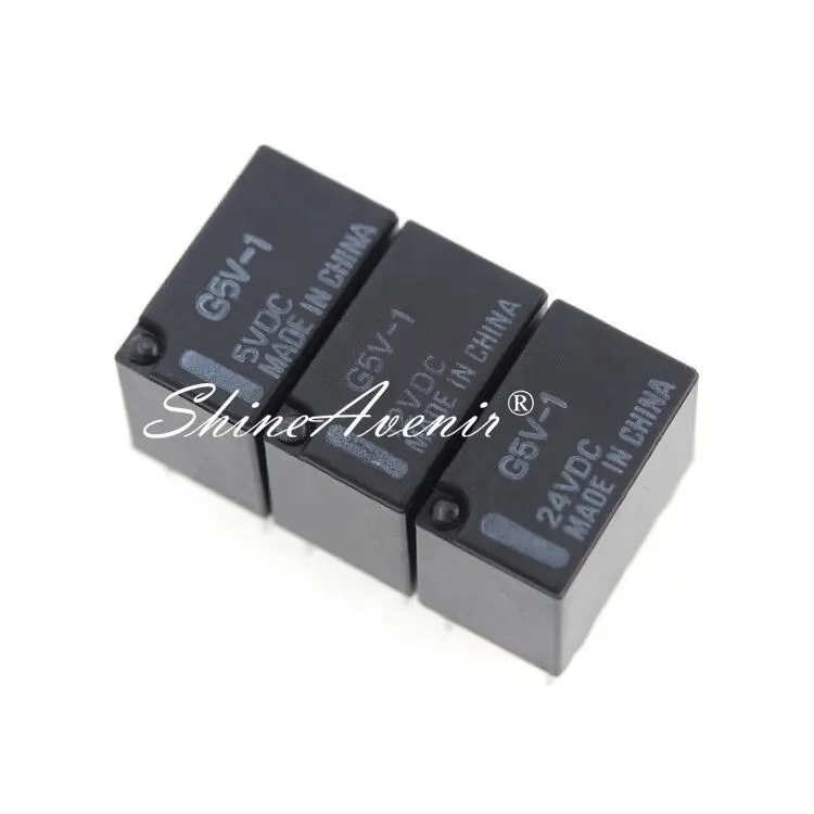 5 шт./лот реле G5V-1-5VDC 12VDC 24VDC 6PIN G5V-2-5VDC G5V-2-H1-12VDC G5V-2-H1-24VDC В 12 24 постоянного тока 8PIN новый