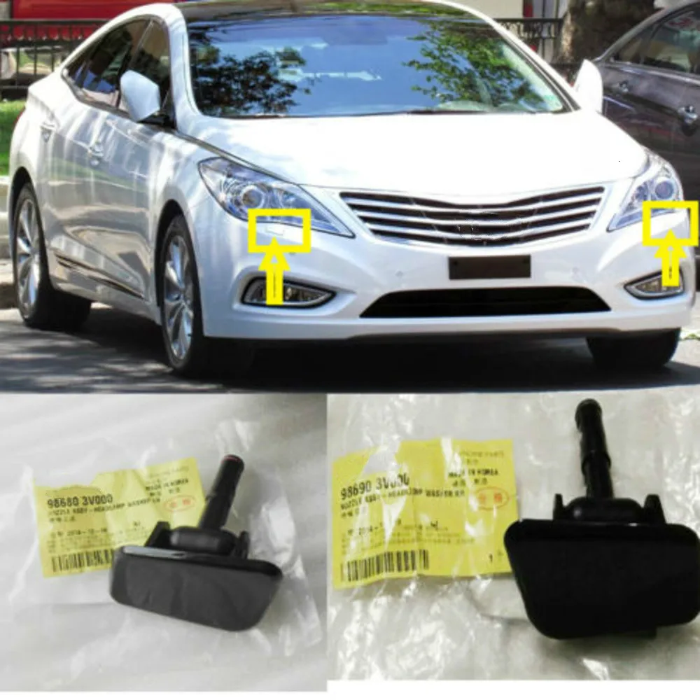 Фары омывателя сопла крышка 2P для hyundai 11-14 Azera 986803V000 986903V000