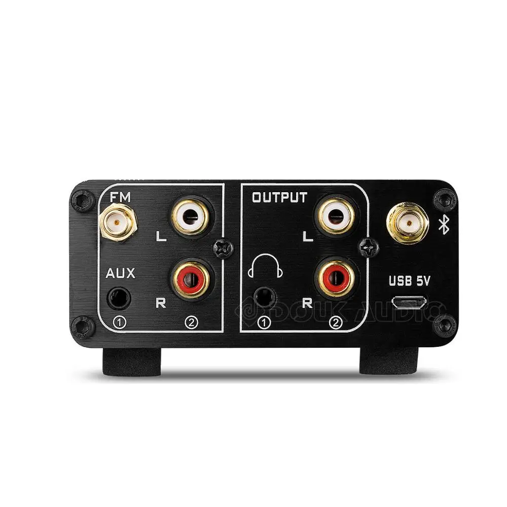 Douk аудио HiFi Bluetooth 5,0 декодер APE без потерь Музыкальный Аудио плеер мини Предварительный усилитель поддерживает u-диск SD FM радио