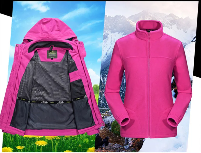 Осенне-зимний толстый теплый комплект из двух предметов для мужчин и женщин