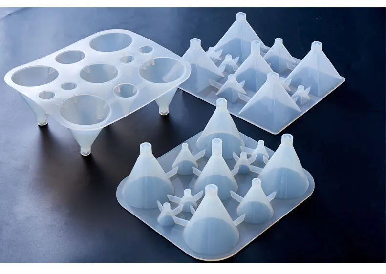 1 шт. силиконовая форма для украшений в форме пирамиды | Украшения и аксессуары