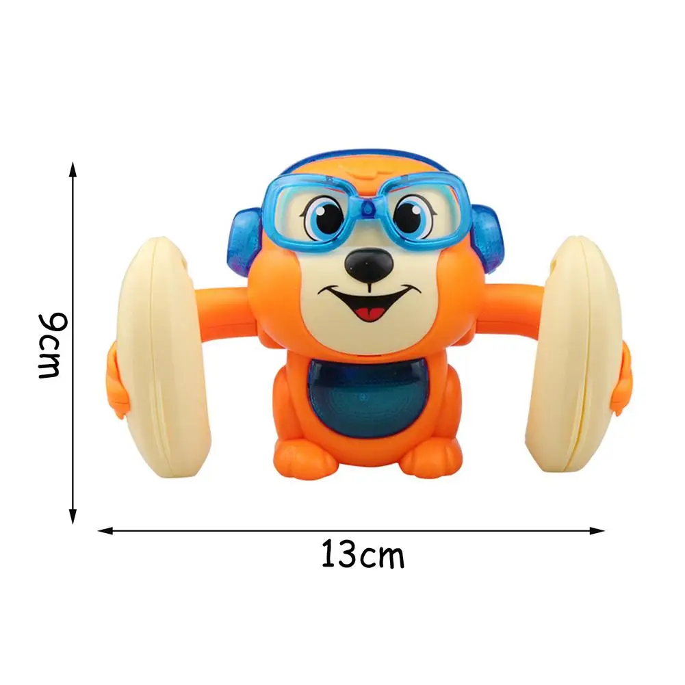 

Electric Tumbling Monkey Children's Toy Voice Control Induction Light Music Dumping Monkey Duck Animal Toys Funny Toy Boy Gift