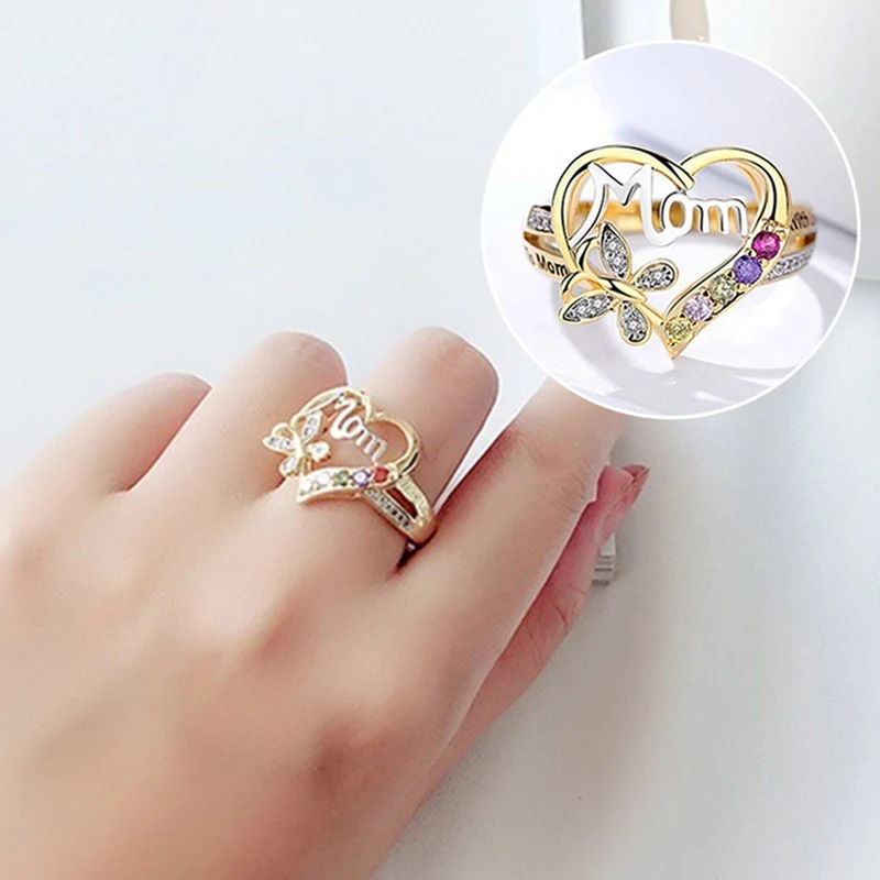 Одежда высшего качества подарок на день матери мама полый дизайн в форме сердца