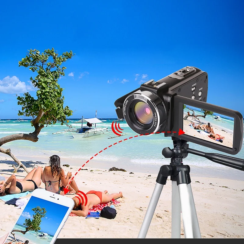 фотоаппарат цифровой 48 мегапикселей 4K Hd Цифровая камера Wifi Свадьба Dv видео