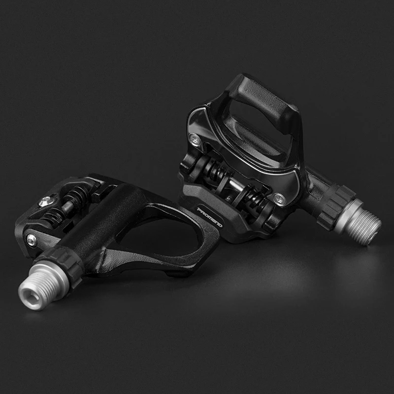 

Bicycle Pedal Road Bike Bearing Self-locking Pedals Palin Bearing Pedals Suitable Bicycle Cycling Riding Pedal With Lock Plate