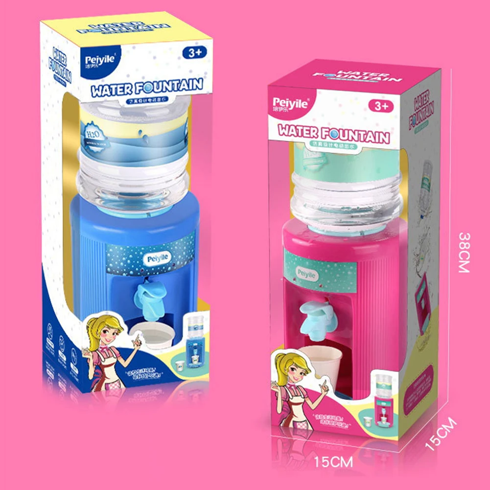 

Electric Water Dispenser Kitchen Puzzle Toy Pretend Play Drinking Fountain Early Education Simulation Equipment Plastic Water