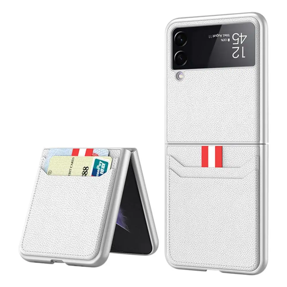 for samsung z flip3 case transparent clear hard pc phone back cover for samsung galaxy z flip 3 cases zflip 3 flip3 shells cover free global shipping