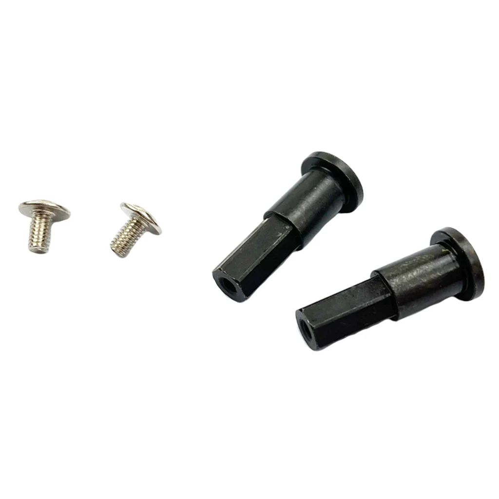 

2pcs Metal Combiner Front Axle Wheel Hub Hex Tire Extend Adapter for WPL