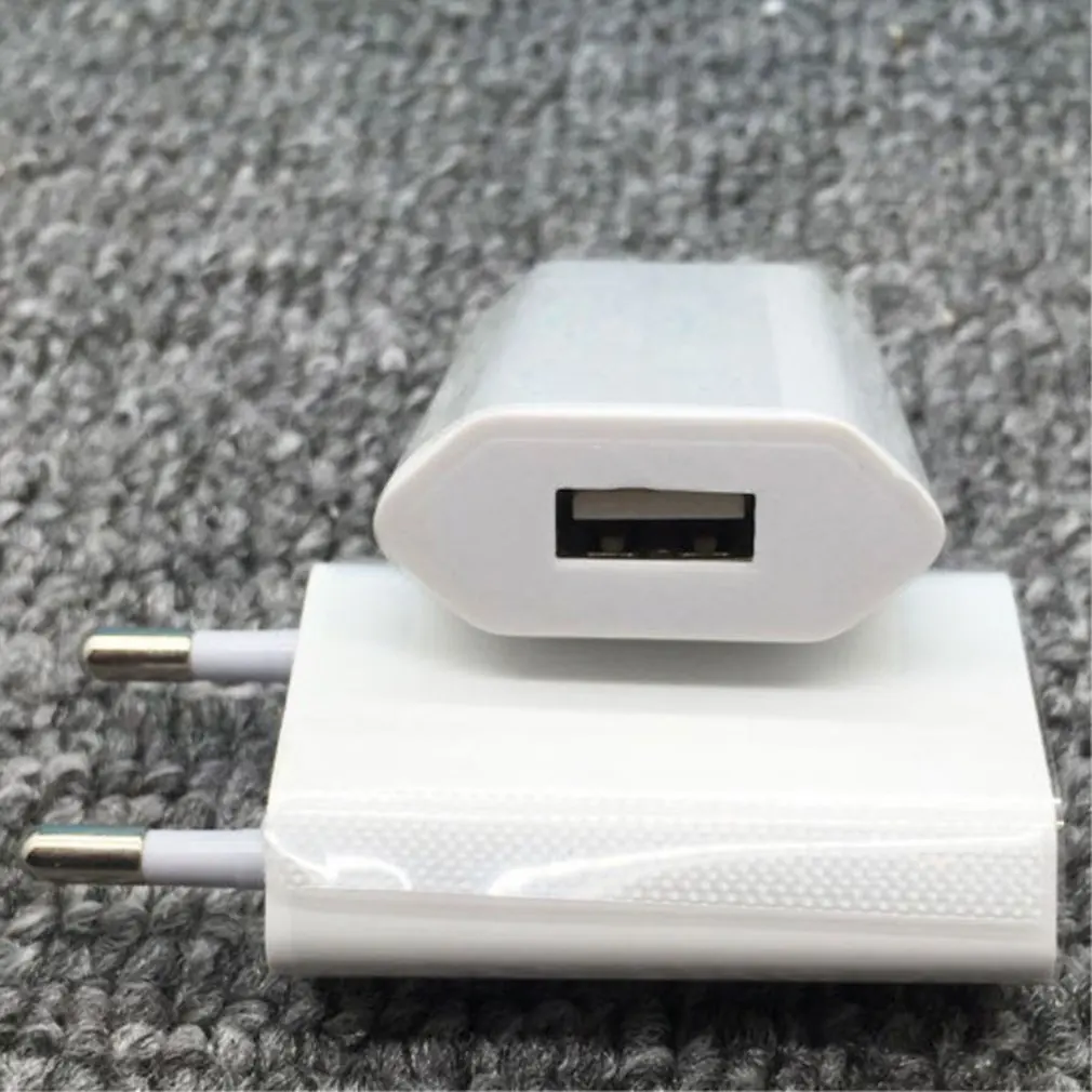 USB настенное зарядное устройство адаптер 5 в 1A один порт быстрое гнездо куб для