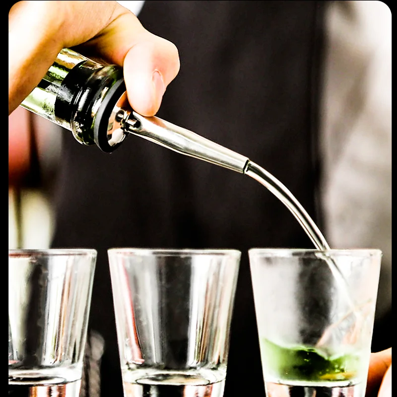 

New Stainless Steel Wine Liquor Pourer Wine Bottle Pourer Stopper Oil Bottle Pourer Stopper