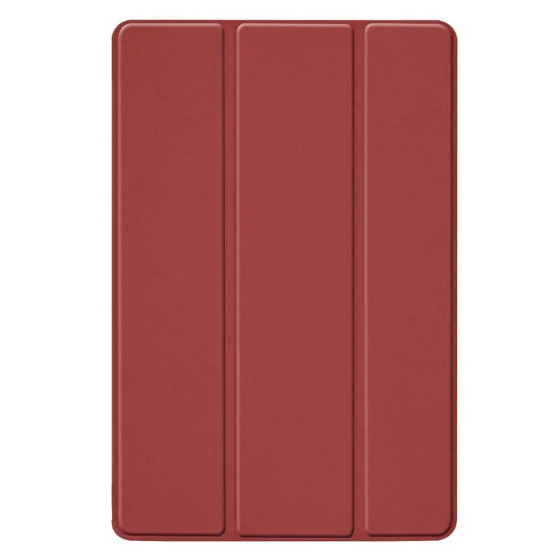 Ультратонкий кожаный чехол для samsung Galaxy Tab S5E, 10,5 дюймов, SM-T720, SM-T725, 3 раза, чехол-подставка KS0441 - Цвет: brown