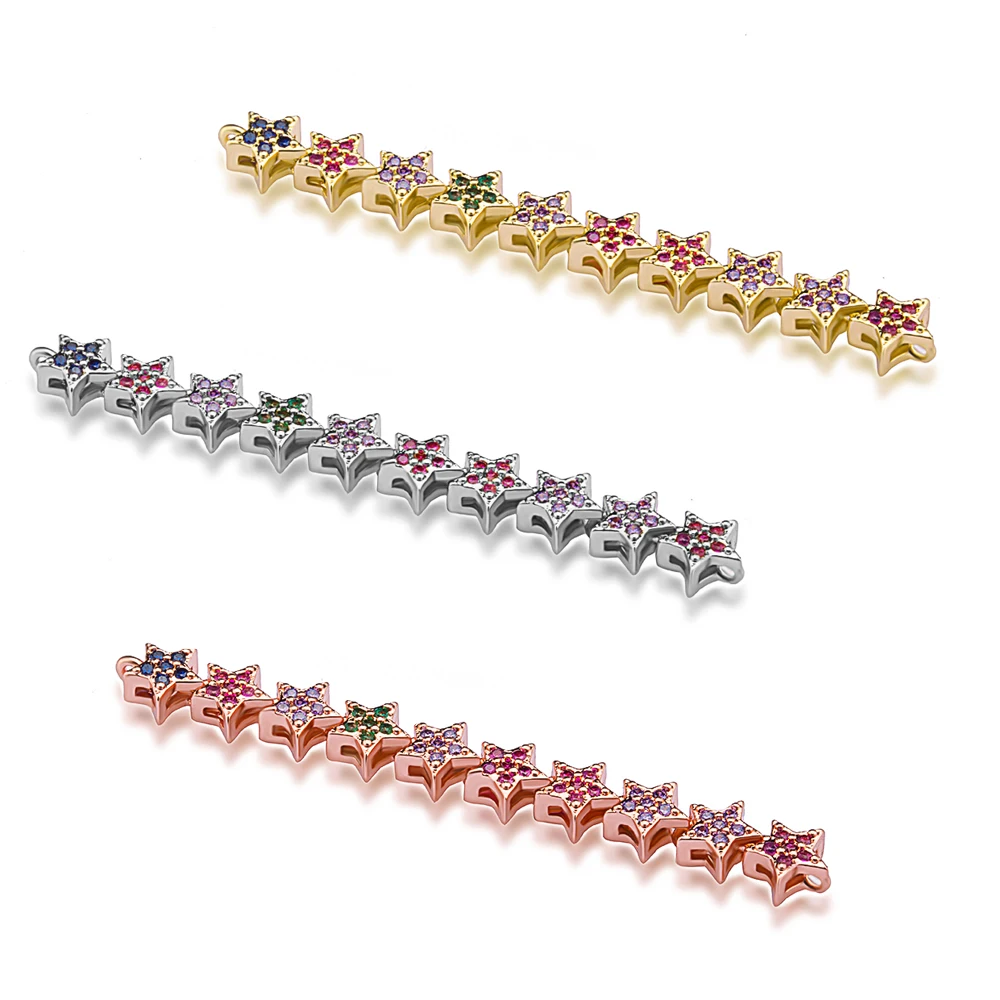 

NEW 10 Small Stars Combination Metal Jewelry Accessories For Jewelry Making DIY Handmade Jewelry Wholesale Jewelry