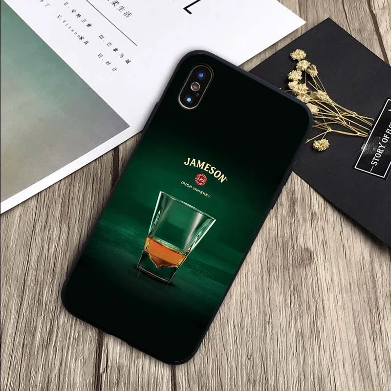 Чехол Jameson Irish Whiskey из мягкого силикона черного ТПУ для телефона чехол для iPhone 6 6plus 7 8 plus 5 5S SE X XR XS Max - Цвет: H19071108-08.jpg