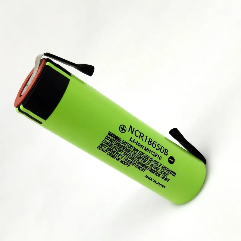 

4pcs~20pcs New NCR18650B 3.7V 3400mAh 18650 rechargeable lithium battery + DIY nickel piece for Power tools model airplanes