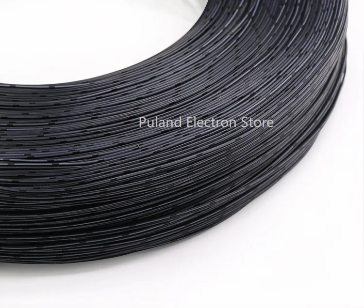 UL2468 Black White 2pins PVC Wire 28AWG ~ 16AWG Insulated Double Core LED Lamp Copper Line Monitor Extend Power Cable | Обустройство