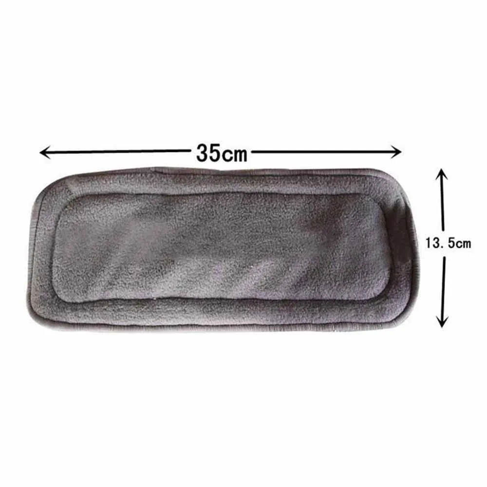 10 шт. тканевые вкладыши для детских подгузников с бамбуковым углем кушеток