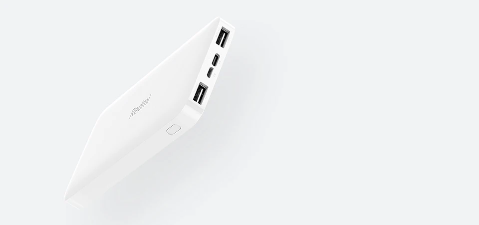 Красный mi power bank 10000 мАч usb type C mi power bank 20000 Qi быстрое зарядное устройство Портативная зарядка повербанк Внешняя батарея