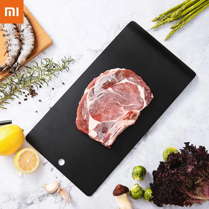 

Xiaomi Superconducting Fast Defrosting Tray Thaw Frozen Food Meat Fruit Quick Defrosting Plate Board Defrost Kitchen Gadget Tool
