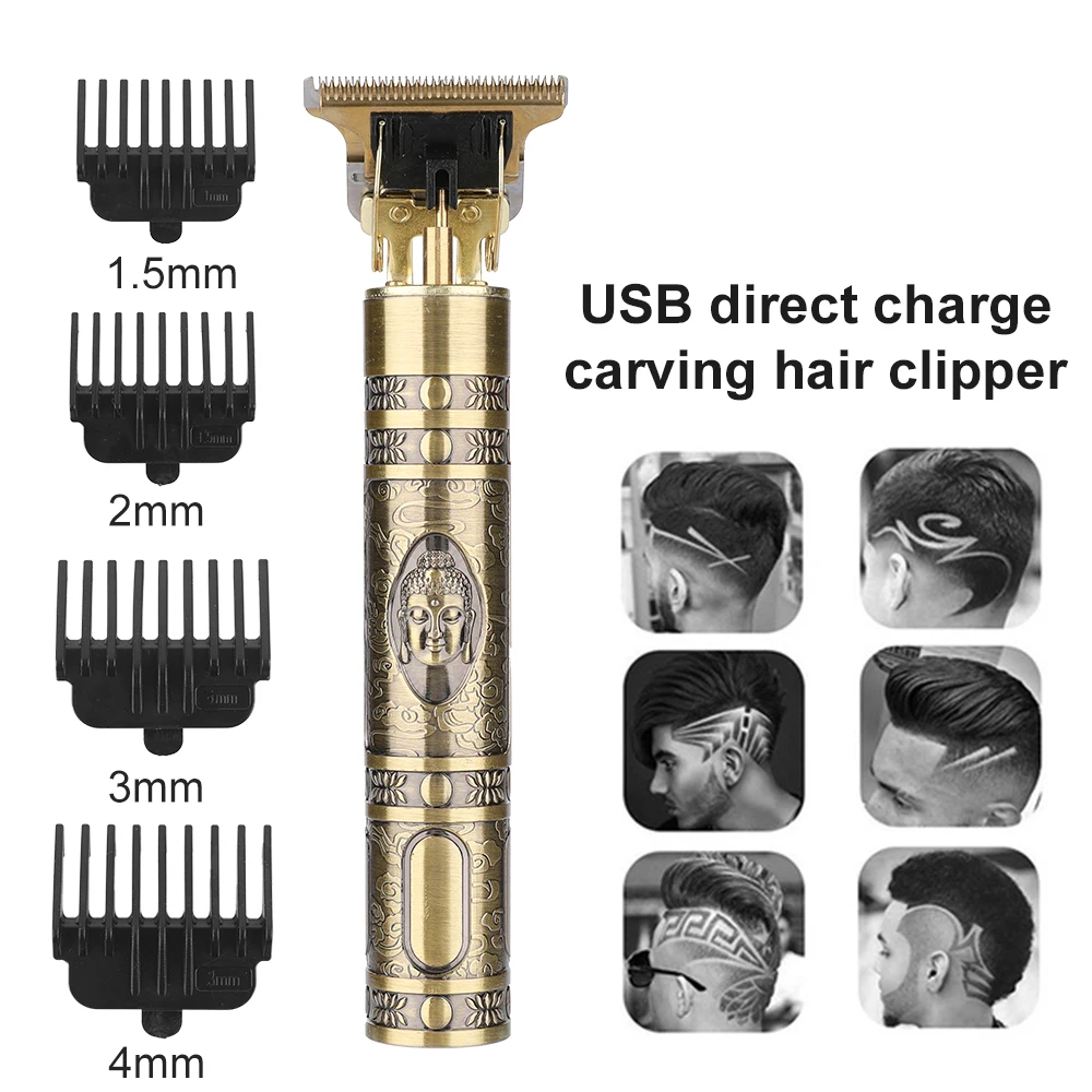 Мужская Парикмахерская Машинка для стрижки волос бритва с T-образным лезвием