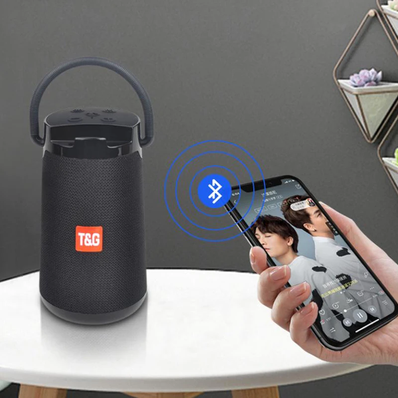 Портативная Bluetooth Колонка высокой мощности водонепроницаемая 3d колонка