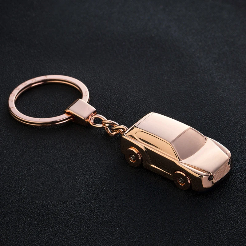 Автомобильный брелок для ключей, подвеска, авто стиль для Volkswagen Golf Tiguan Chevrolet Cruze Buick Regal Gs, держатель для ключей, светодиодный светильник