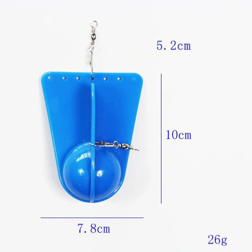 

Plastic Diving Board Fishing Trolling Adjustable Artificial Bait Diver Board Lead Rotation Fishing Durable Fishing Diving Board