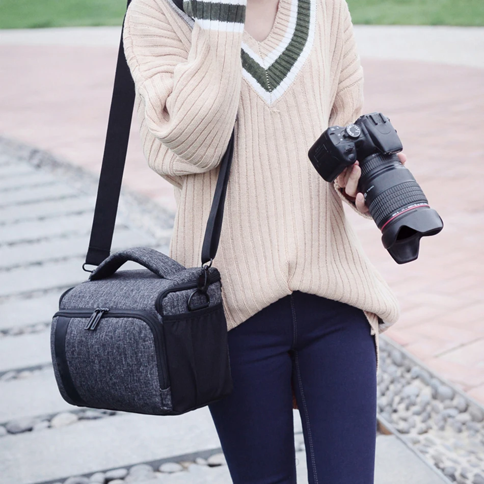 

Camera Shoulder Bag Handbag SLR Case Waterproof Shockproof Photography Bag Lowepro Photo Backpack for Canon Nikon Sony Lens Case