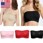 Бюстгальтер женский бесшовный, однотонный, черный, розовый, красный, белый