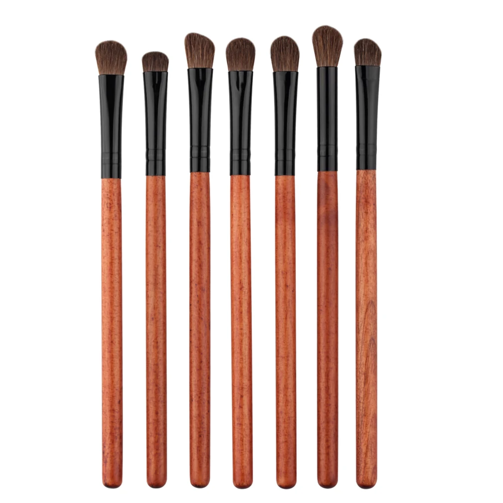 7 шт./компл. профессиональная кисть для теней век кисти макияжа фотокосметический