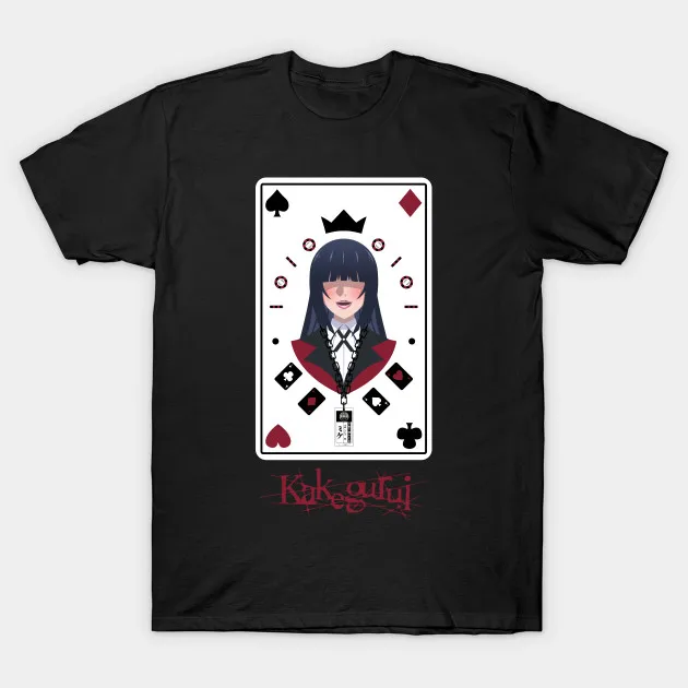 Мужская футболка Kakegurui (2) Футболка женская футболка|Мужские футболки| |