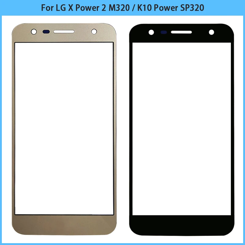 10 шт. Новинка для LG X Power 2 M320 K10 SP320 сенсорный экран ЖК передняя внешняя стеклянная