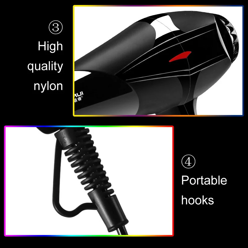 

100-240V Professional 3200W/1400W Hair Dryer Strong Power Barber Salon Styling Tools Hot/Cold Air Blow Dryer 2 Speed Adjustment