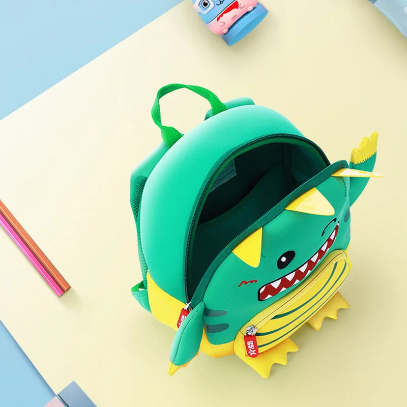 Школьные ранцы для девочек с 3d рисунком розовой свиньи рюкзаки мальчиков милыми